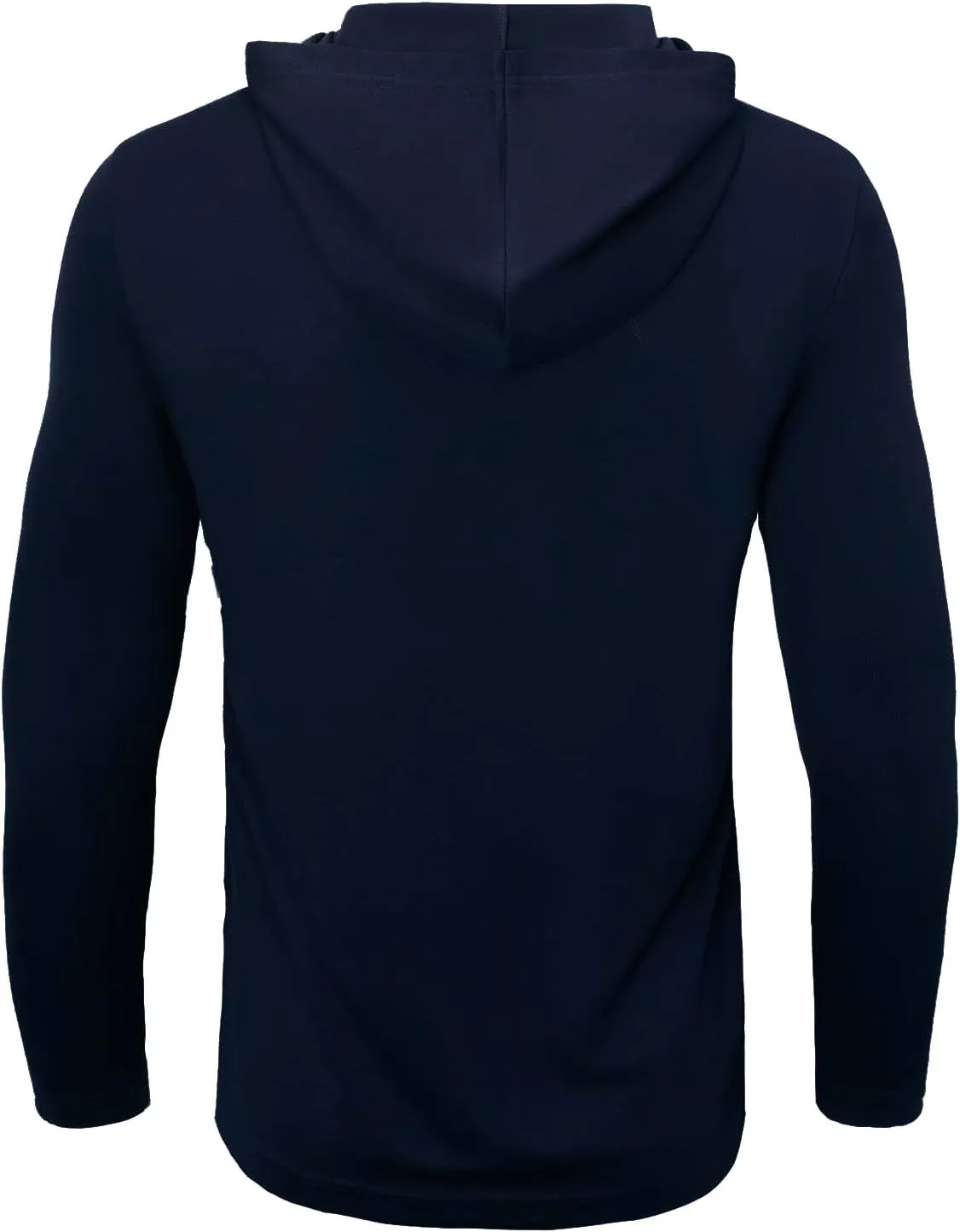 5 Pack Mens T Shirts Long Sleeve with Hoodies Athletic Sun Protection Tees
