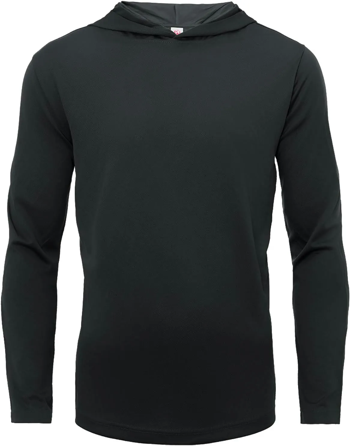 5 Pack Mens T Shirts Long Sleeve with Hoodies Athletic Sun Protection Tees