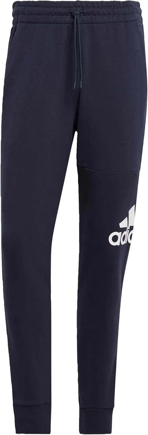 adidas Men's Essentials French Terry Cuffed Logo Pants
