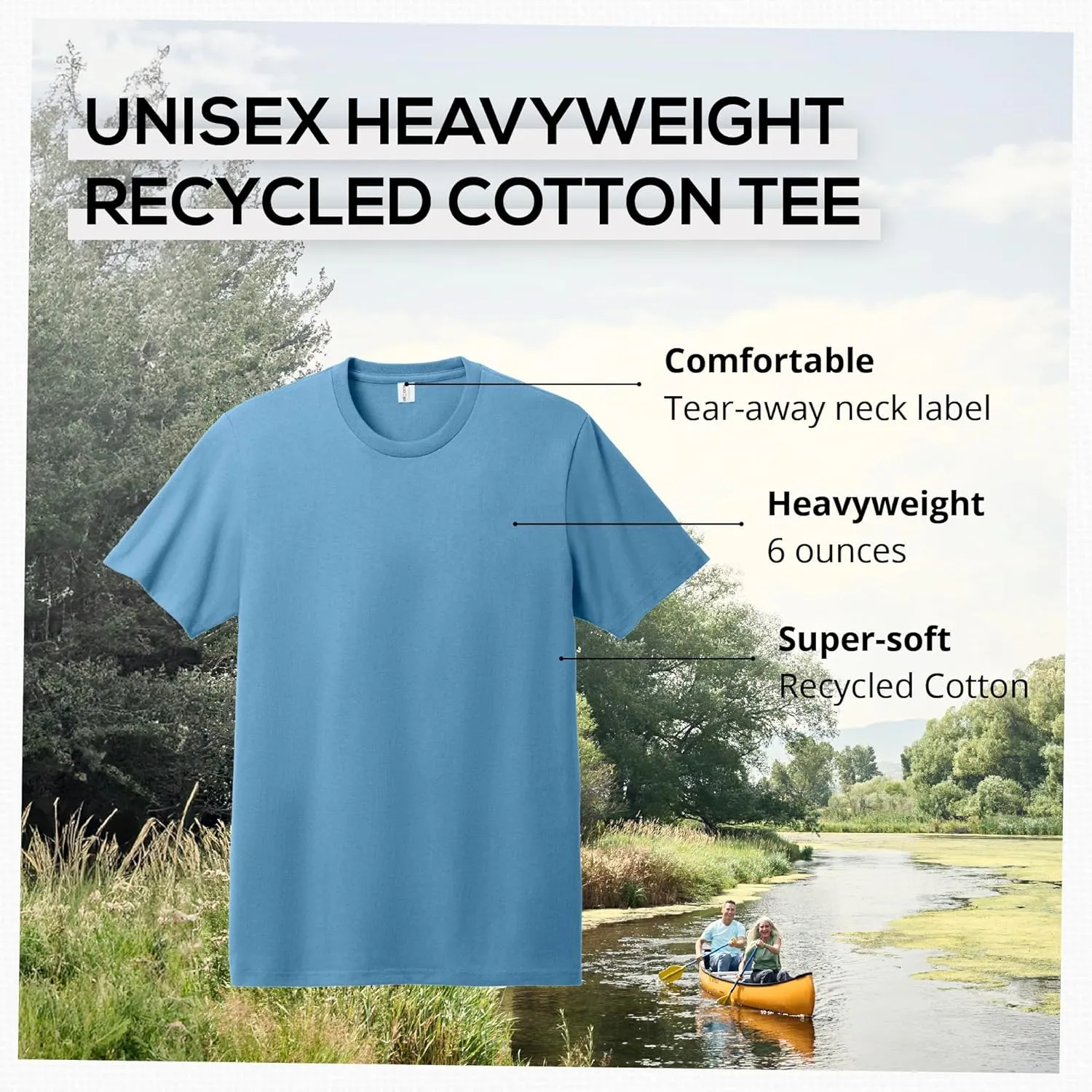 Allmade Heavyweight Recycled Cotton T-Shirt