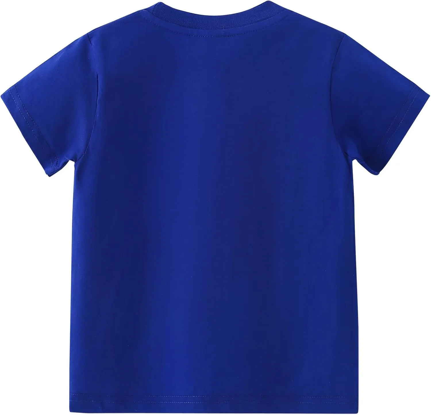 AMIYAN Toddler T Shirts Boys Girls Basic Tee Summer Cotton T-Shirts Crewneck Short Sleeve Shirts for Kids 2-7Y
