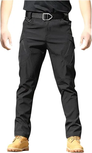 Baggy Cargo Pants Men Stretchy Flex Camo Tactical Waterproof Pants Lightweight Mencomfy Cargo Pants Multi Pockets