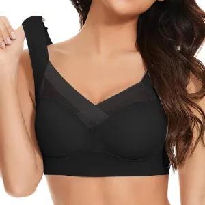 Bras for Women Wireless Bra Strappy Everyday Bra Padded Plus Size Bralettes