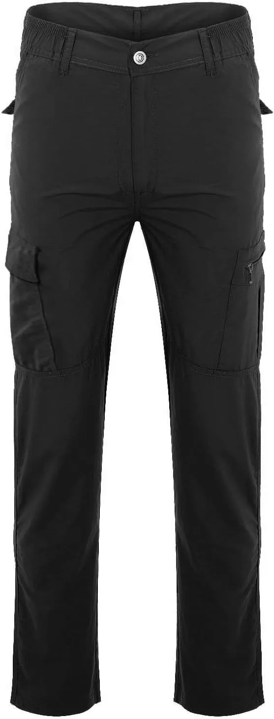 Cargo Pants for Men Ripstop Waterproof Flex Camo Tactical Pants Multi Pocket Lightweight Camping Hiking Work Pants
