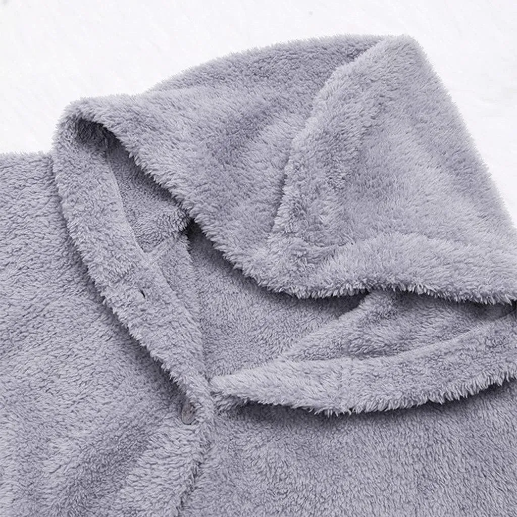 Ceboyel Women Teddy Sweatshirt Jacket Fleece Sweater Hoodies Fuzzy Sherpa Cute Pullover Tops Warm Fall Winter Clothing
