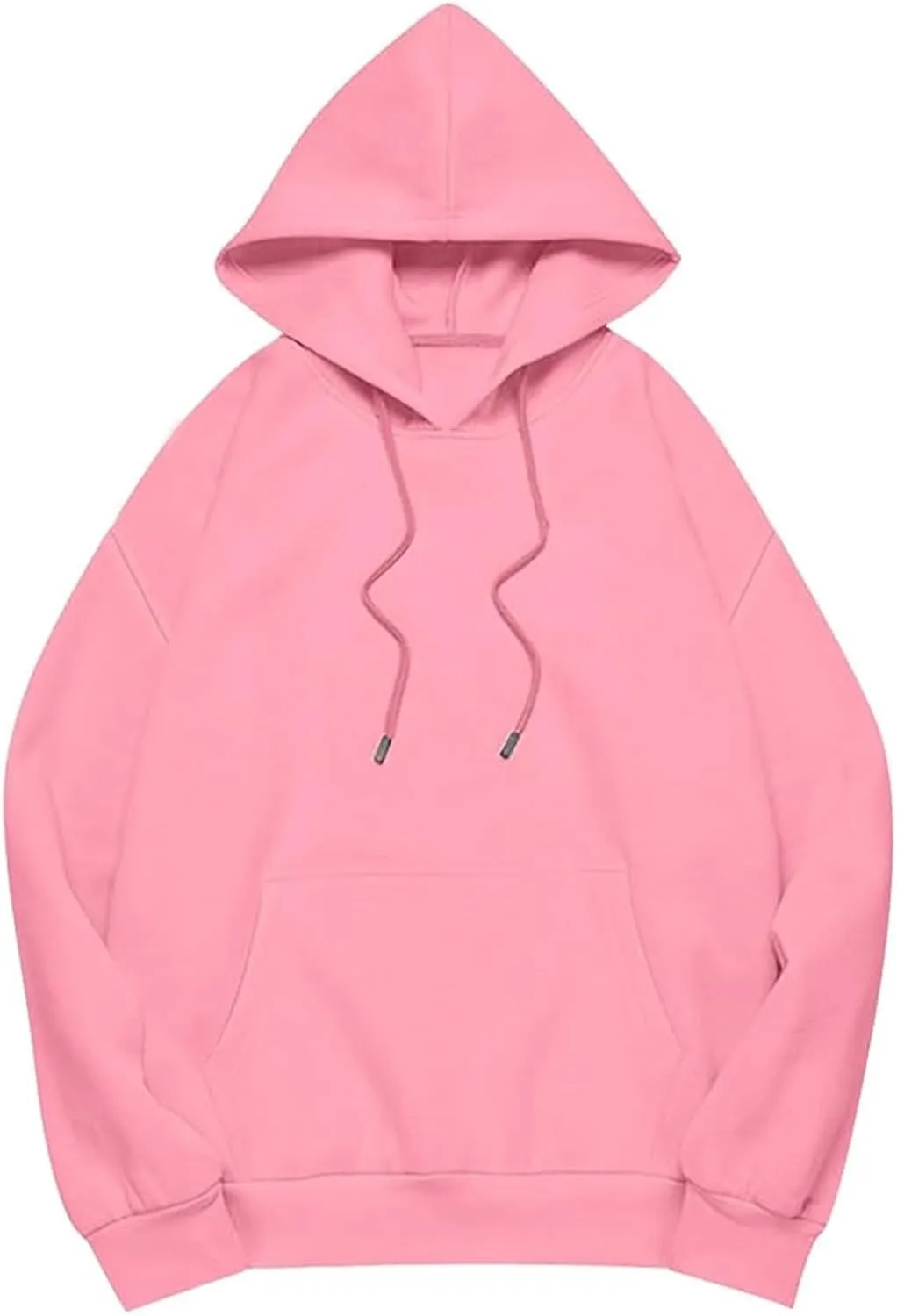 Ceboyel Womens Comfy Hoodies Hoodie Trendy Scuba Plain Sweatshirt Cute Hoodie Pullover Tops Y2K Teen Girls Clothes 2024