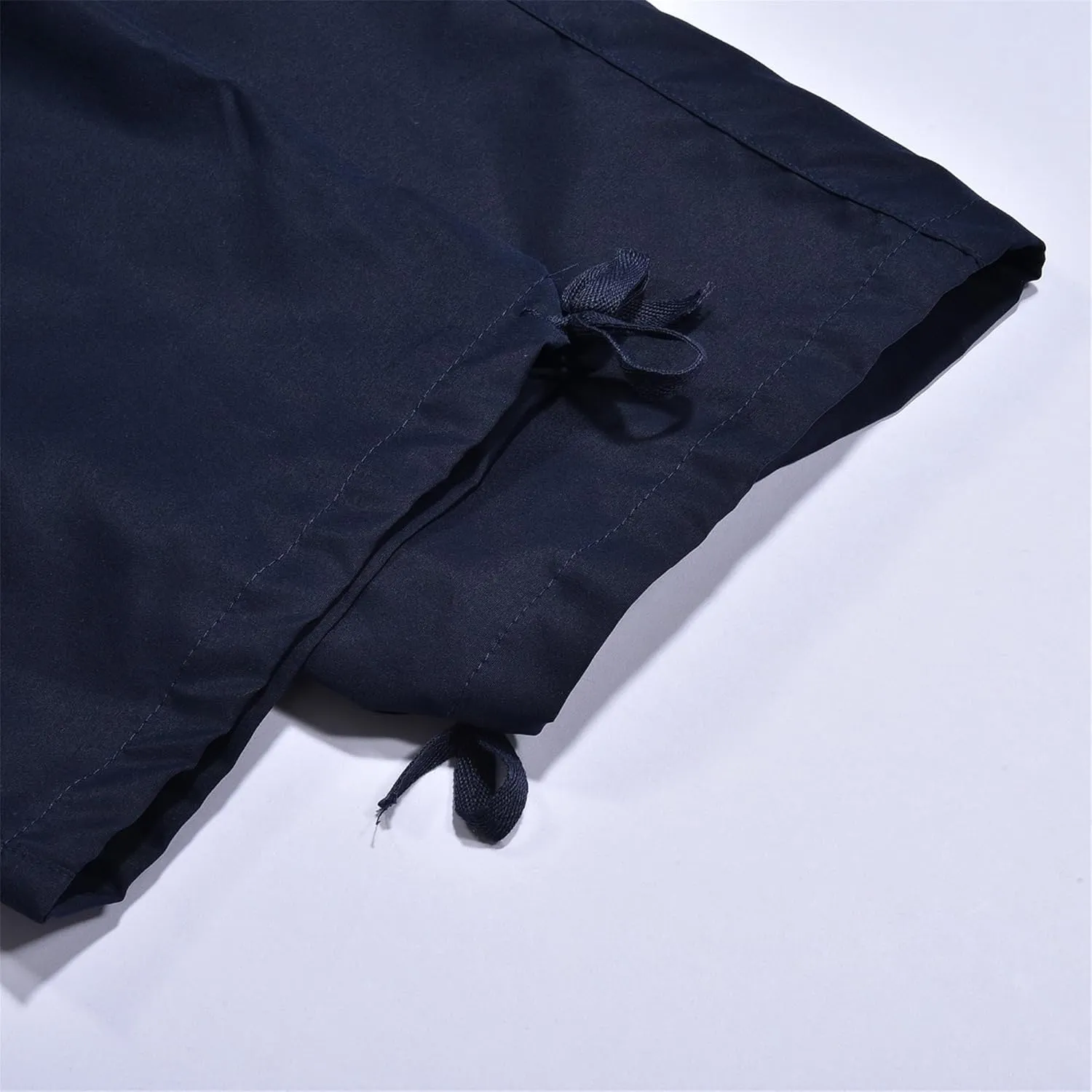 DGHM-JLMY Men's Trendy Pocket Casual Trousers Personalized Fashion Work Pants Everyday Drawstring Zipper Casual