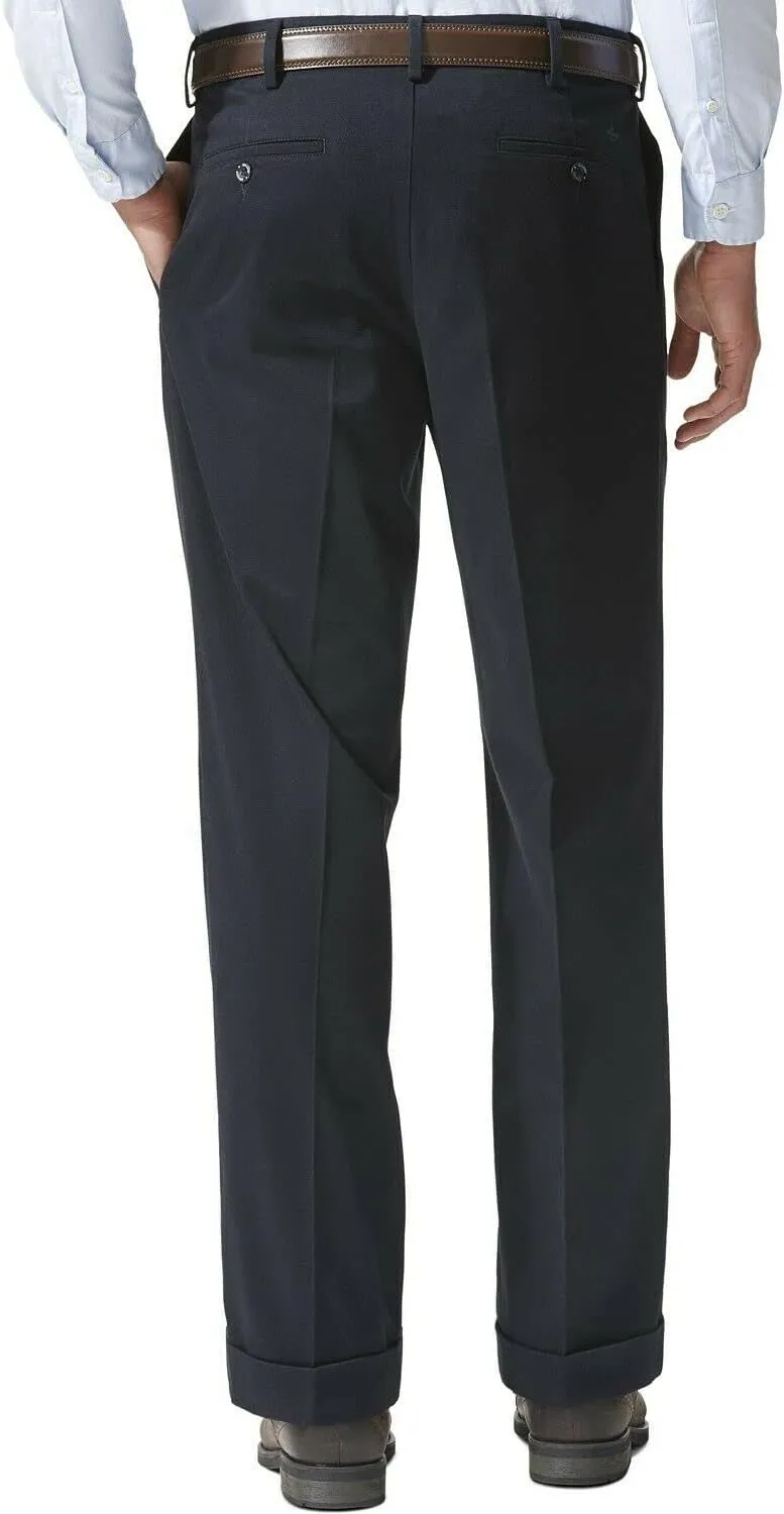 Dockers Men's Relaxed Fit Comfort Khaki Pants - Pleated