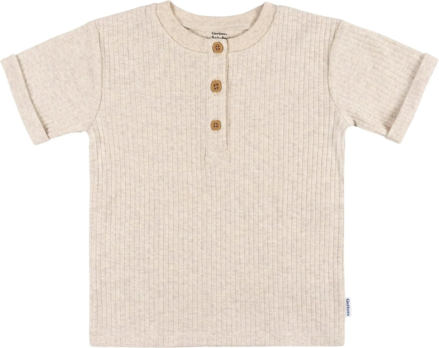 Gerber Baby Boys' Toddler 3-Pack Short Sleeve Pocket Tees
