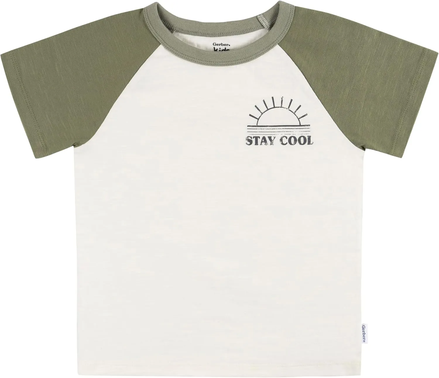 Gerber Baby Boys' Toddler 3-Pack Short Sleeve Pocket Tees