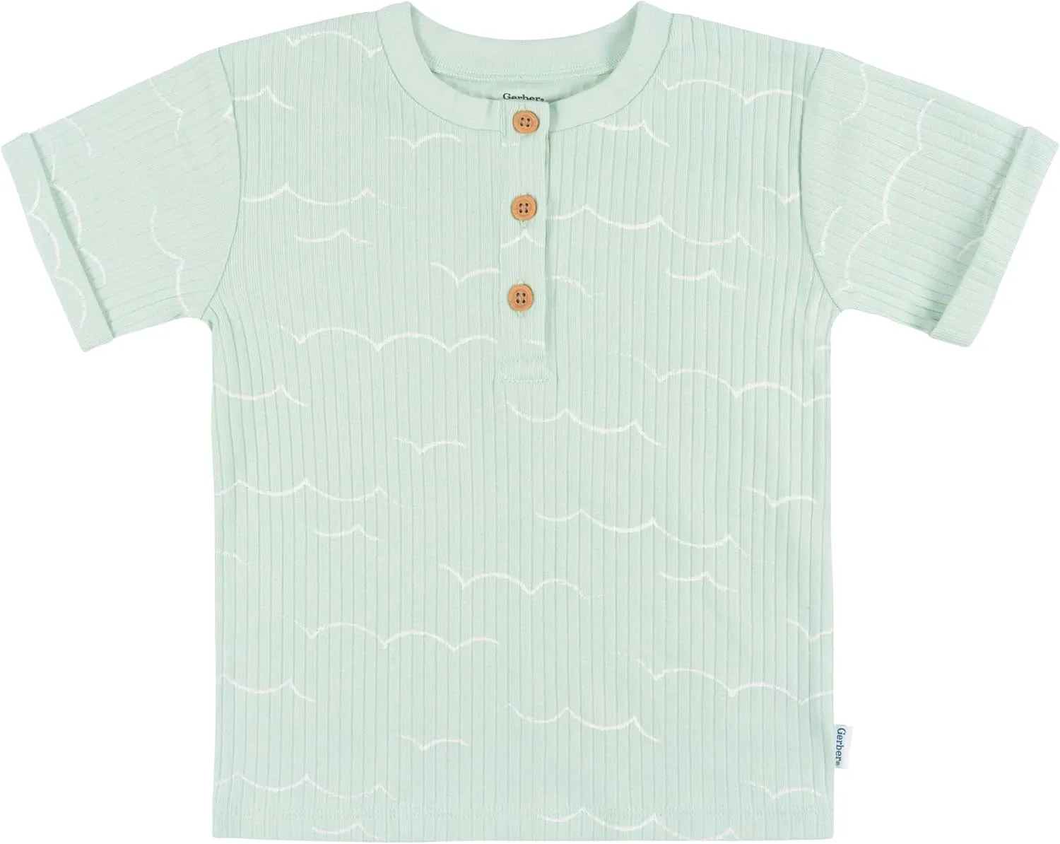 Gerber Baby Boys' Toddler 3-Pack Short Sleeve Pocket Tees