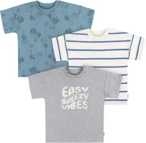 Gerber Baby Boys' Toddler 3-Pack Short Sleeve Pocket Tees