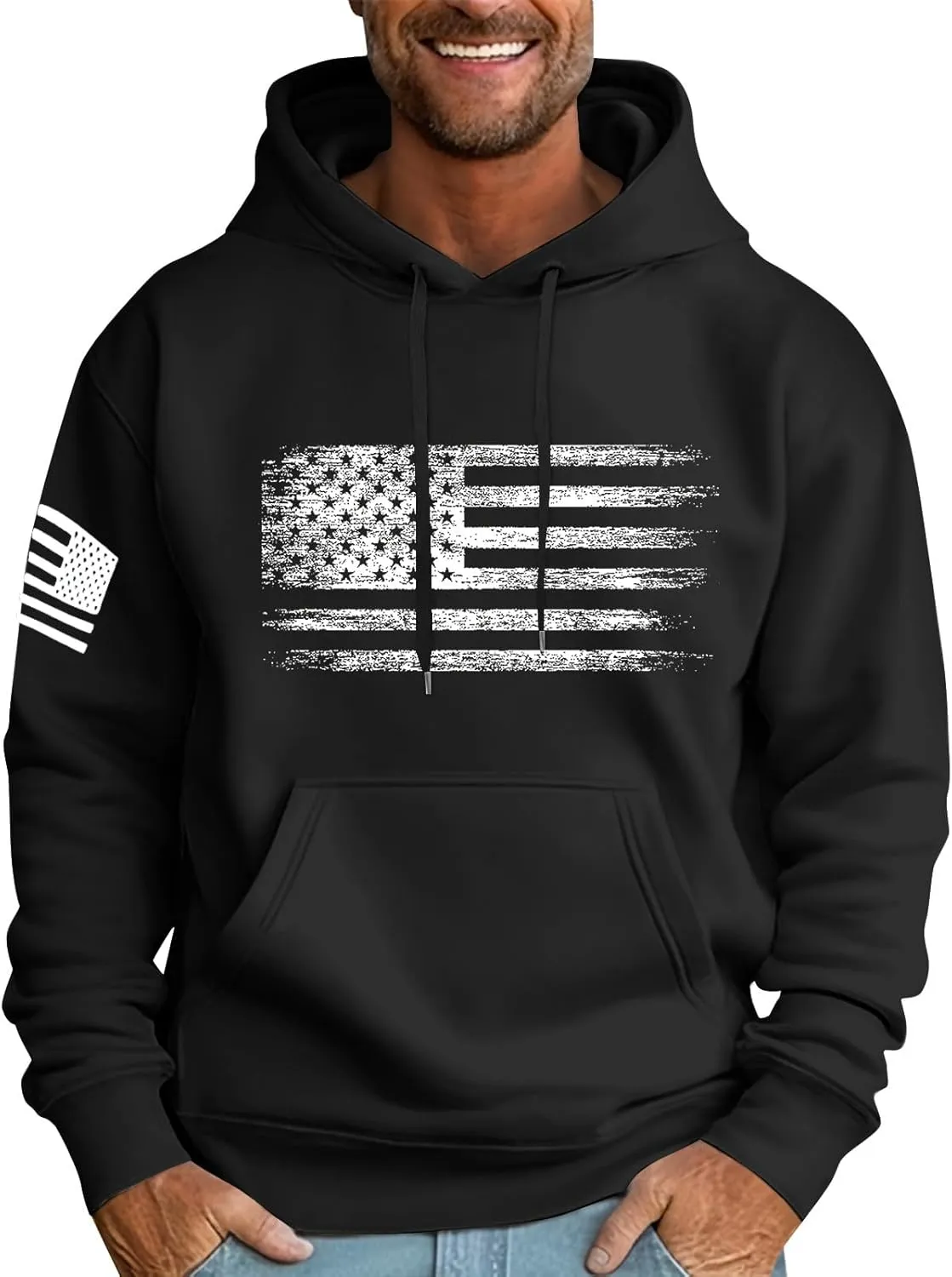 GOFULY Men'S Sweatshirts Oversized Fall Plaid Hoodies Graphic Long Sleeve Pullover Winter Hoodies With Designs With Pockets