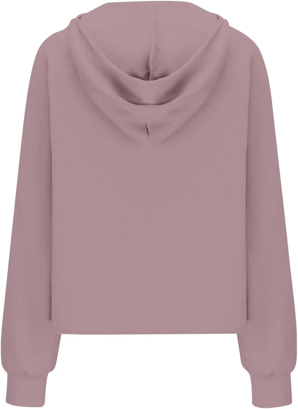 Half Zip Cropped Hoodies for Women Fleece Quarter Zip Pullover Oversized Sweatshirts with Thumb Hole 2024 Fall Clothes