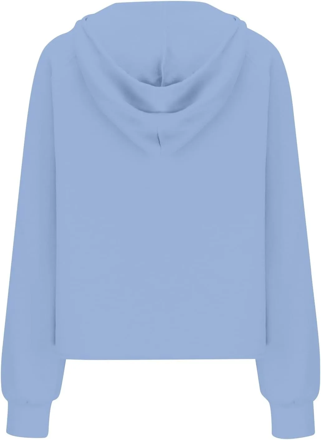 Half Zip Cropped Hoodies for Women Fleece Quarter Zip Up Pullover Oversized Sweatshirts 2024 Fall Clothes with Pocket