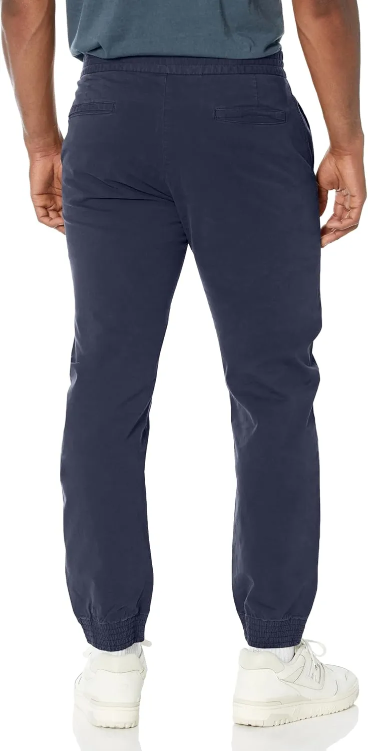 HUGO Men's Slim Fit Cuffed Drawstring Trousers