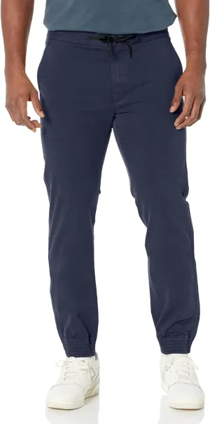 HUGO Men's Slim Fit Cuffed Drawstring Trousers