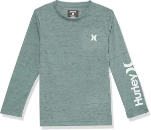 Hurley Boys' Long Sleeve Soft Basic Cloud Slub T-Shirt