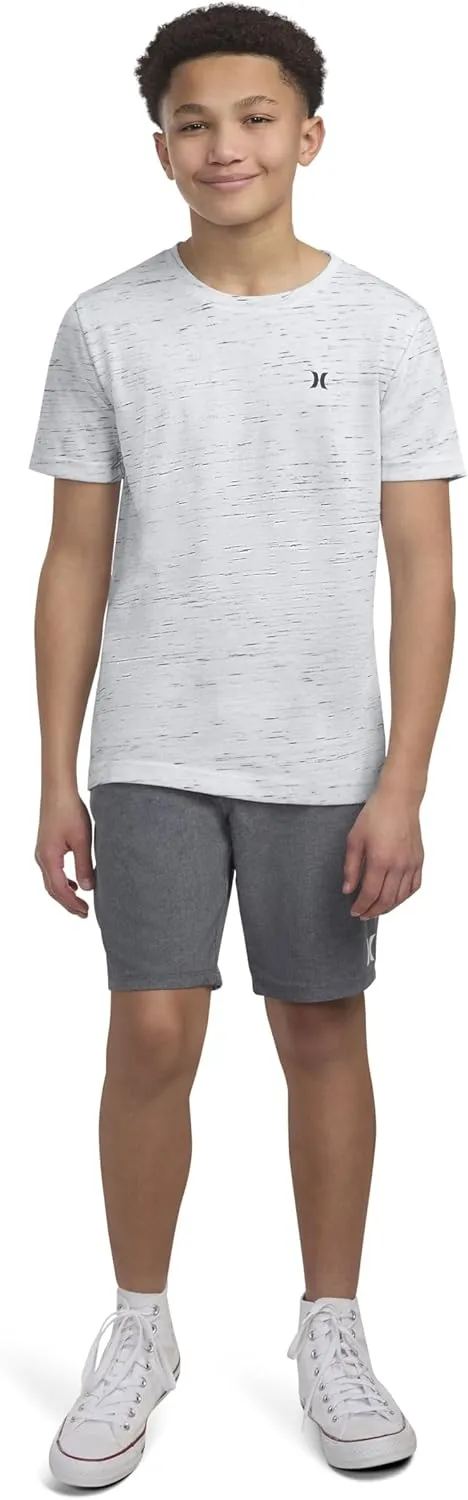 Hurley Boys' Soft Basic Cloud Slub T-Shirt