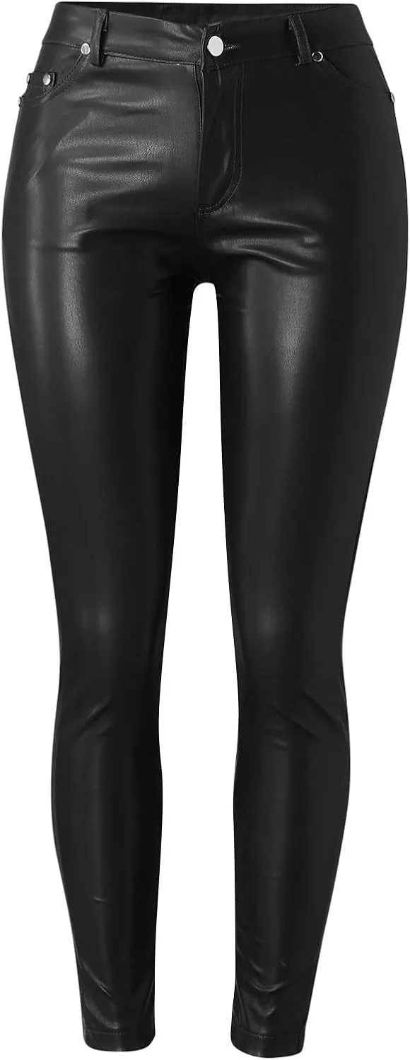 LCMTWX High Waisted Workout Leggings for Women Fitness High Waist Pants Solid Button High Waist Pant Sexy Slim Yoga Womens
