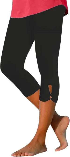 LCMTWX High Waisted Workout Leggings for Women Fitness High Waist Pants Solid Button High Waist Pant Sexy Slim Yoga Womens
