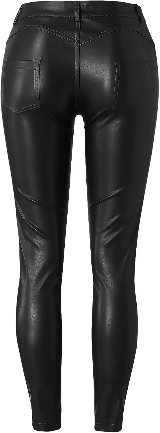 LCMTWX High Waisted Workout Leggings for Women Fitness High Waist Pants Solid Button High Waist Pant Sexy Slim Yoga Womens