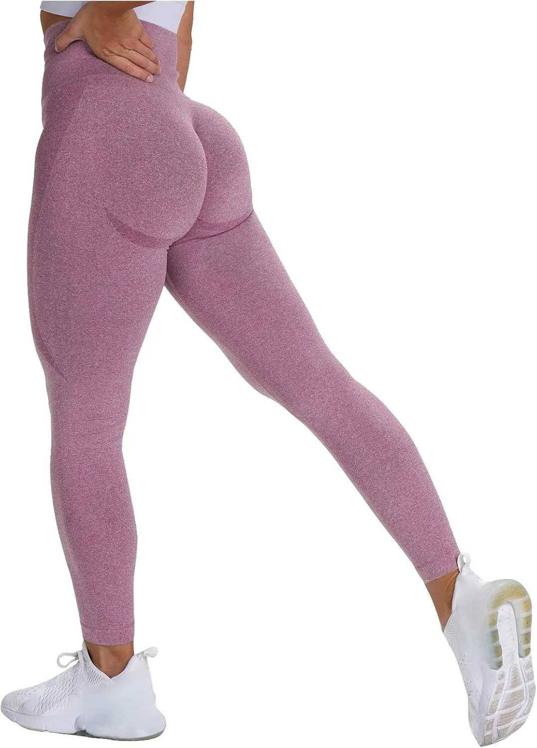 LCMTWX High Waisted Workout Leggings for Women Fitness High Waist Pants Solid Button High Waist Pant Sexy Slim Yoga Womens