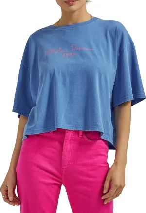 Lee Women's Boxy Crop Graphic T-Shirt