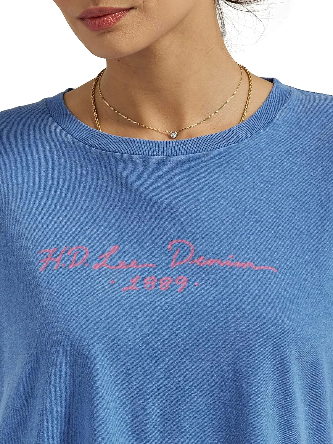 Lee Women's Boxy Crop Graphic T-Shirt