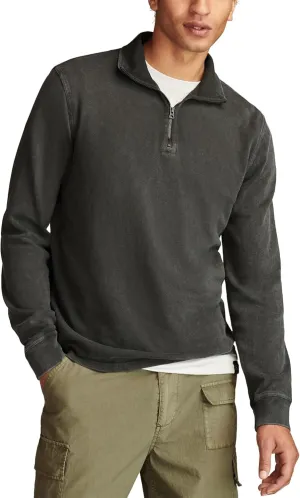 Lucky Brand Men's Weekend Slub Half Zip Mock