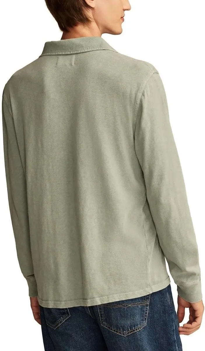 Lucky Brand Men's Weekend Slub Half Zip Mock