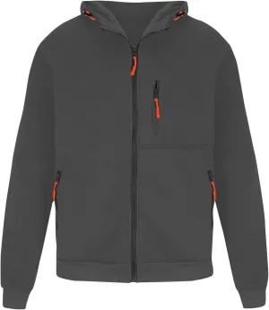 Men Zip Up Hoodie Big and Tall Thermal Sweatshirt Winter Personalized Sweater