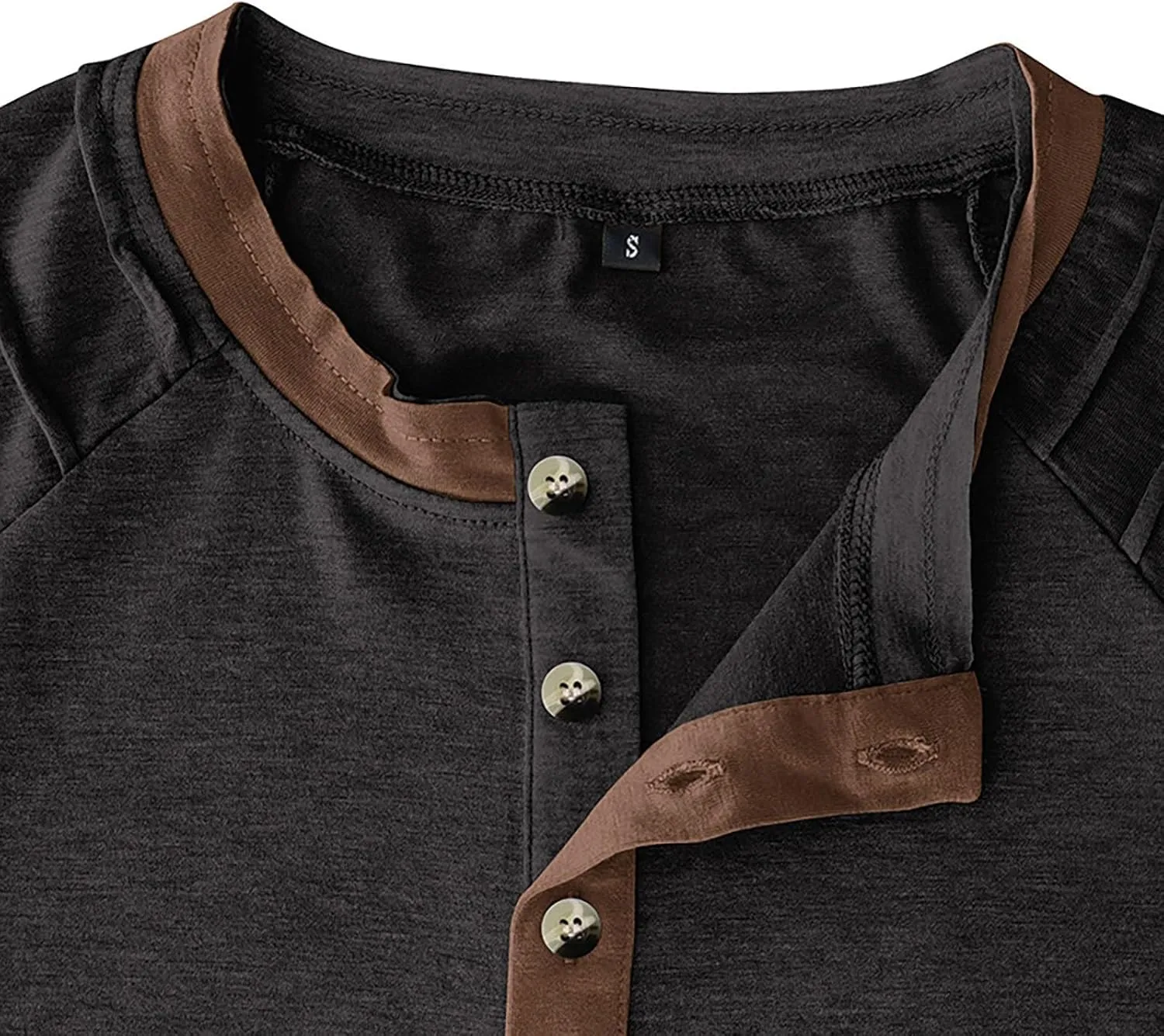 Men's Casual Henley T-Shirt Cotton Short Sleeve Shirt Soft Comfy Lightweight Breathable Summer Tops Everyday Wear