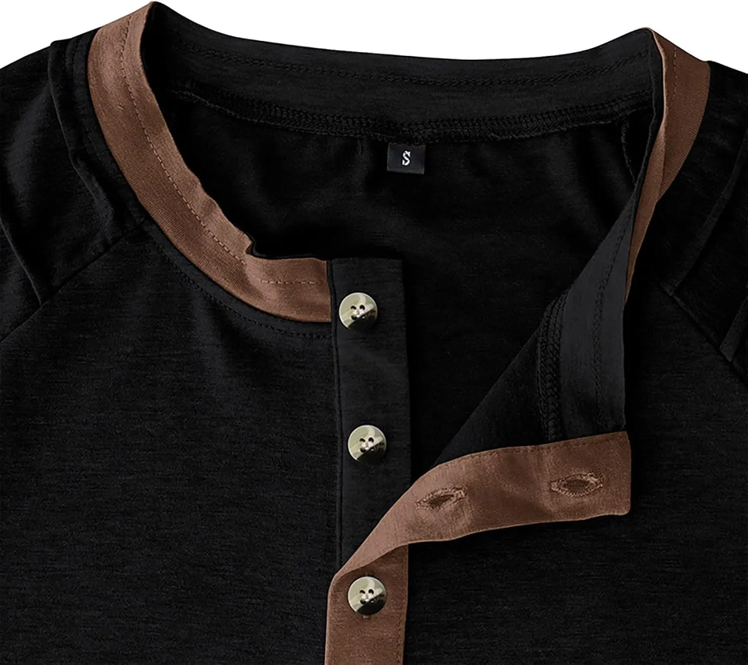 Men's Casual Henley T-Shirt Cotton Short Sleeve Shirt Soft Comfy Lightweight Breathable Summer Tops Everyday Wear