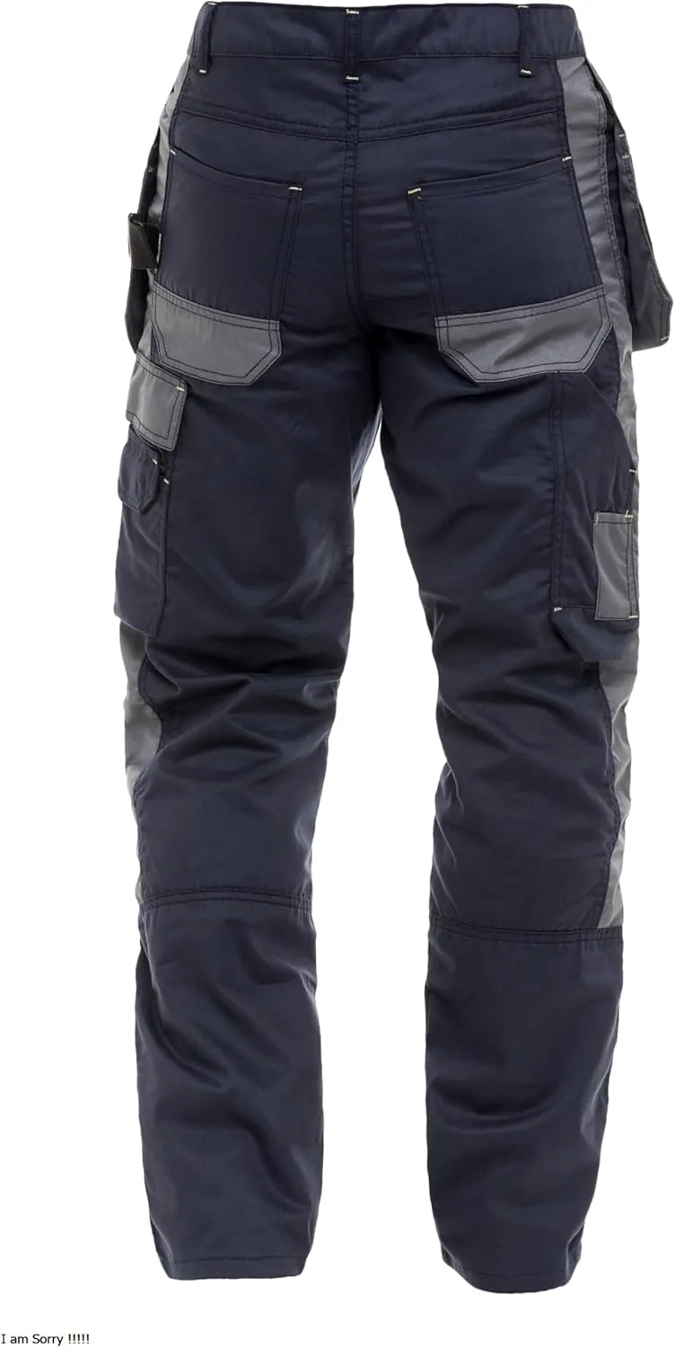 Men's Construction Pants Tactical Field Pants Multi-Pocket Carpenter Utility Cargo Heavy-Duty Work Pants