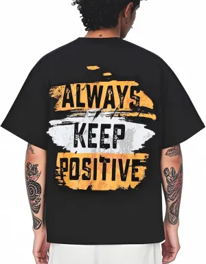 Men's Graphic T-Shirts, Cotton Oversized Tshirts for Men, Comfortable & Stylish Casual Tee for Everyday Wear