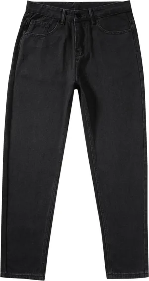 Men's Relaxed Fit Classic Extreme Motion Athletic Taper Hip Hop Pants Streetwear Straight Wide Leg Long Trousers Jean