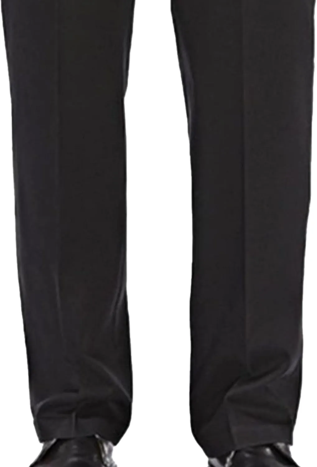 Men's Relaxed Fit Comfort Pants Fashion Business Pleated Suit Pant Casual Simple Straight Leg Trousers
