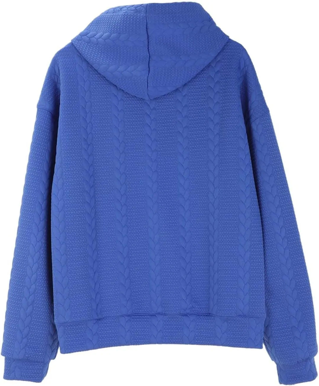 Mens Relaxed Fit Knitted Hoodie Hipster Casual Long Sleeve Solid Color Pullover Sweater Lightweight Hooded Sweatshirt