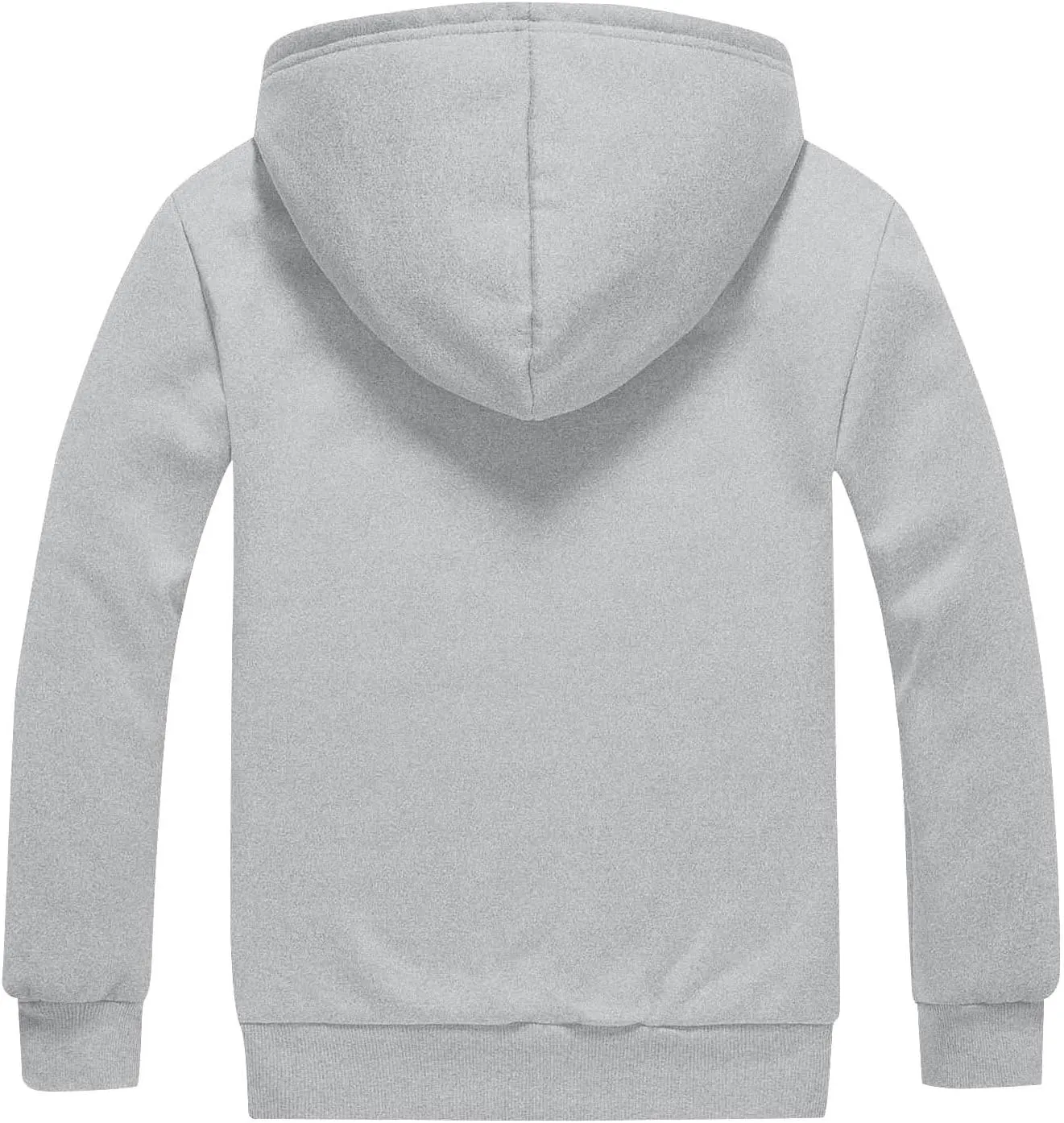 Mens Sherpa Hoodie Zip Up Thick Thermal Sweatshirt Casual Winter Warm Hoodies