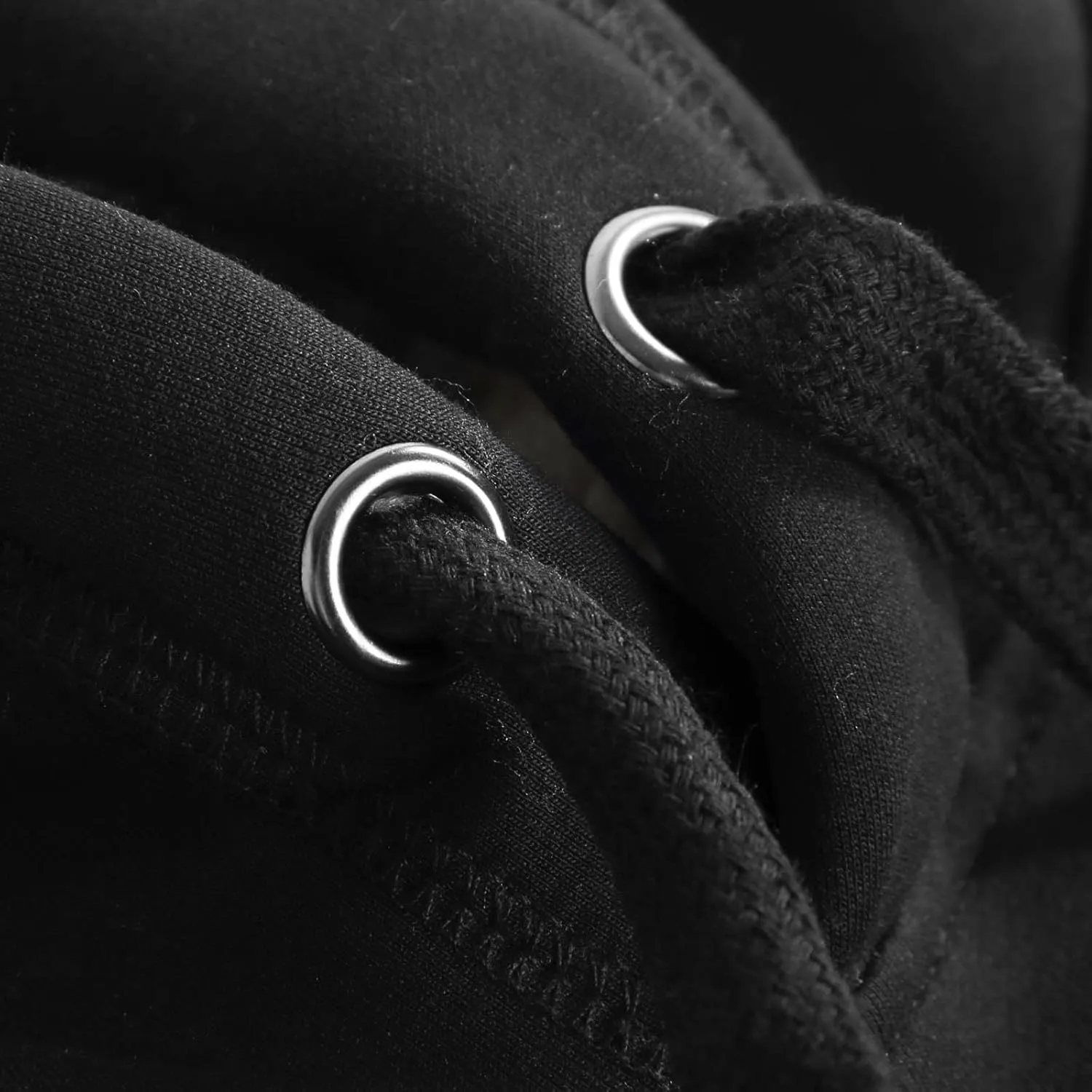 Men's Sweatshirts Hoodies Men‘S Zipper Pullover Long Sleeve Hooded Sweatshirt Tops Blouse Black Hoodie, M-4XL
