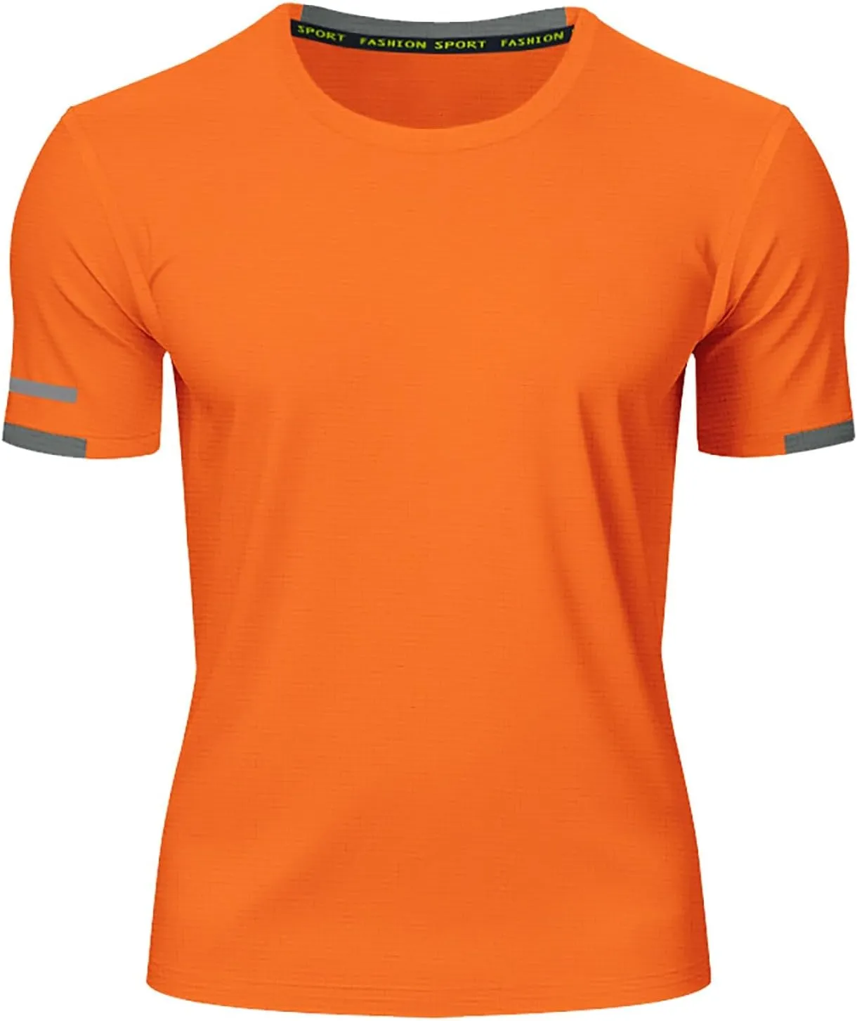 Men's T-Shirts Summer Short Sleeve Slim Fit Crew Neck Fitted Everyday Tshirt Basic Tees Moisture Wicking T Shirt Daily
