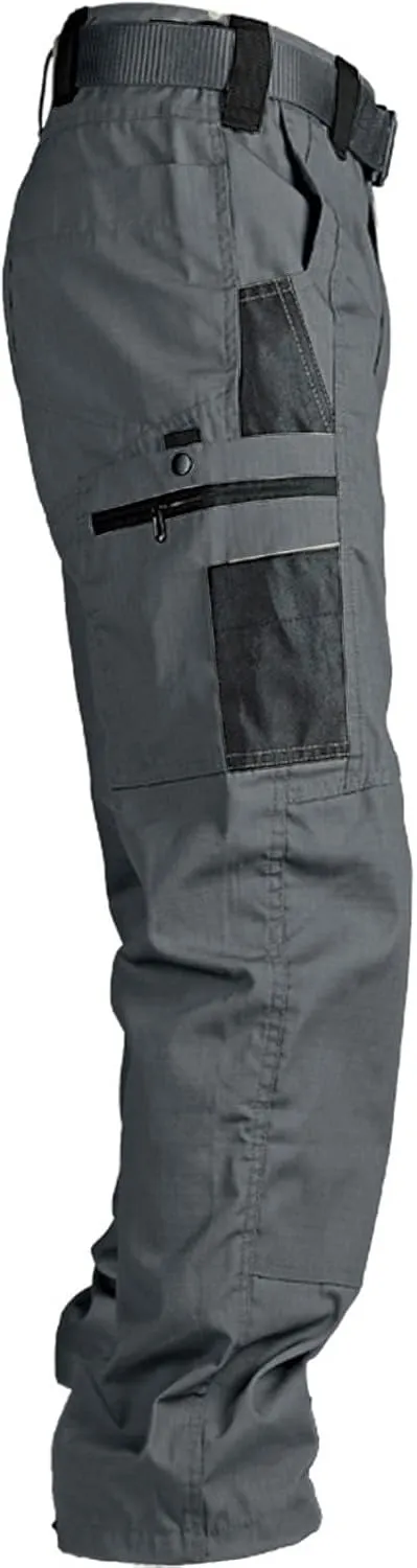 Mens Tactical Pants Ripstop Waterproof Lightweight Cargo Pants Military Carpenter Hunting Trousers with Pockets