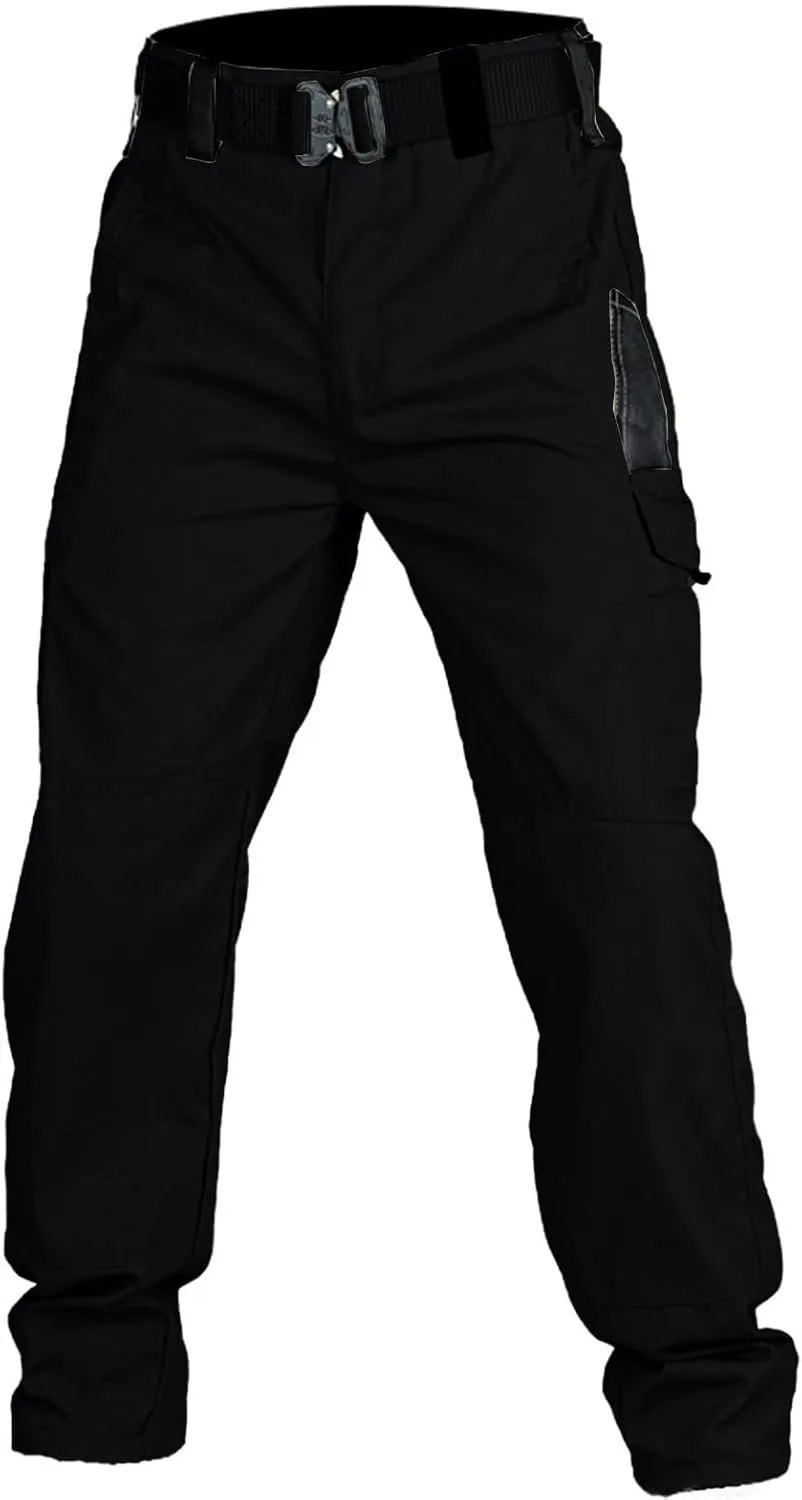 Mens Tactical Pants Ripstop Waterproof Lightweight Cargo Pants Military Carpenter Hunting Trousers with Pockets