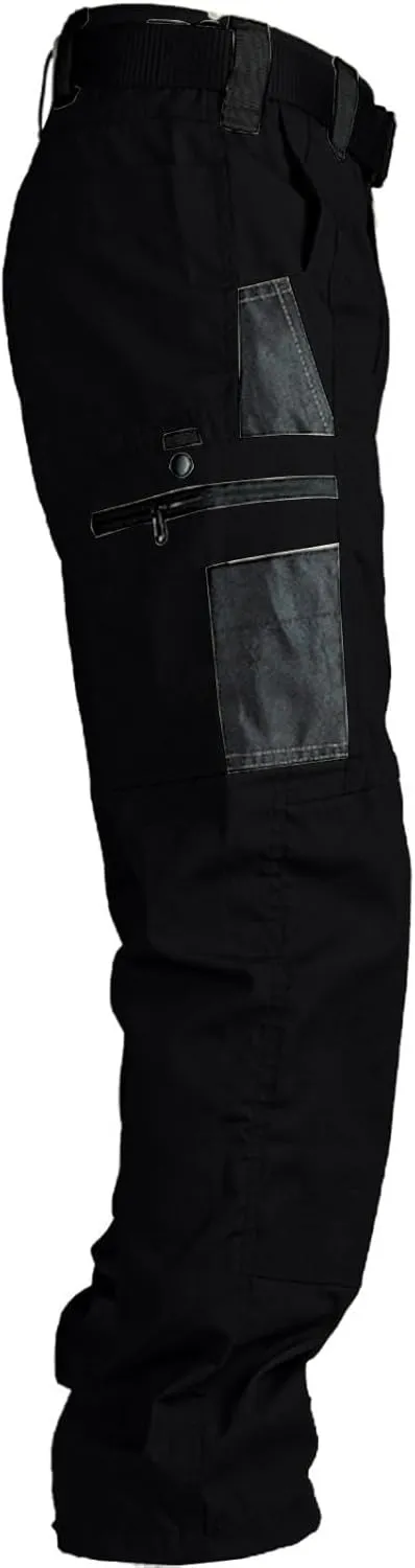 Mens Tactical Pants Ripstop Waterproof Lightweight Cargo Pants Military Carpenter Hunting Trousers with Pockets