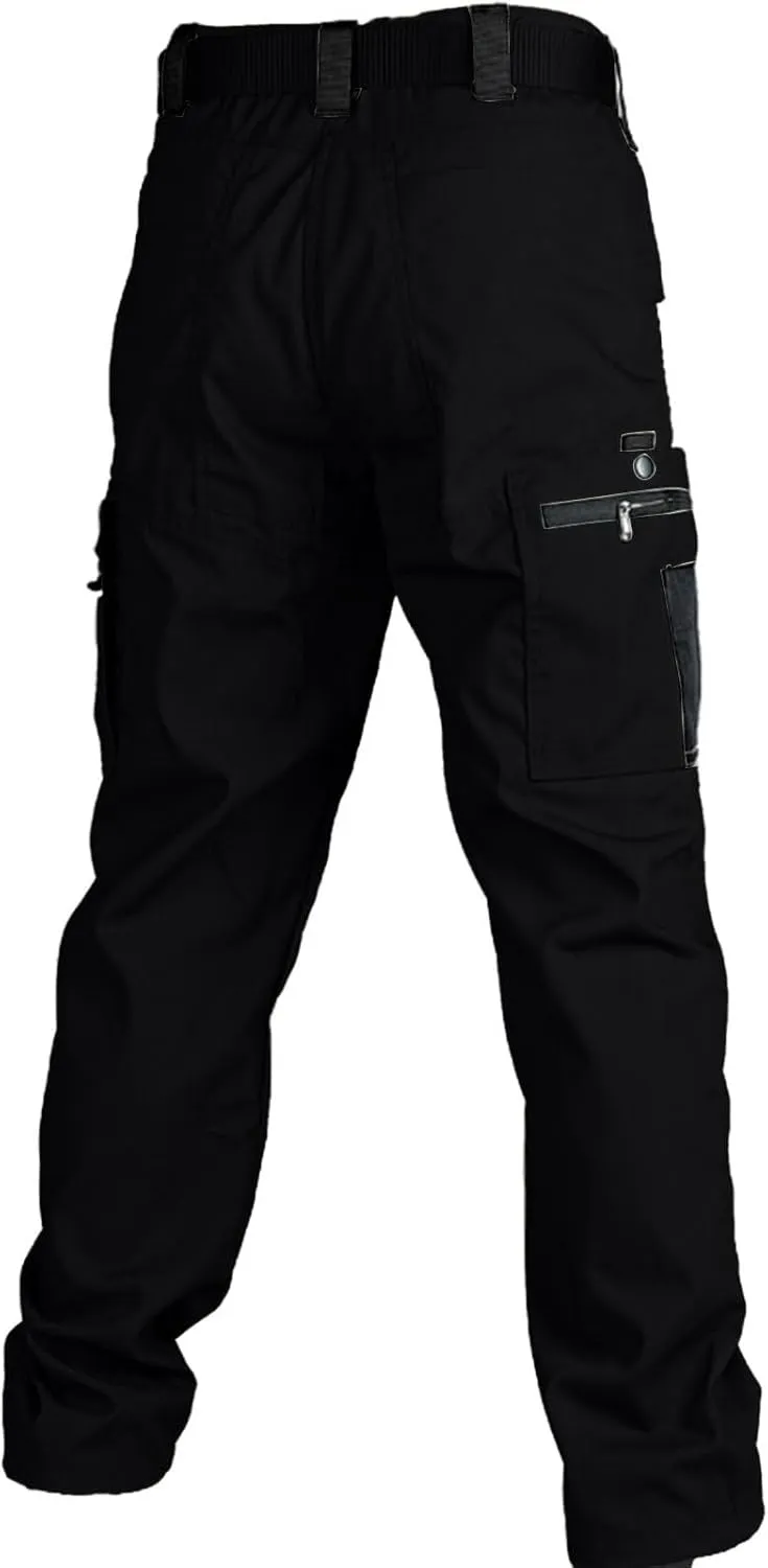Mens Tactical Pants Ripstop Waterproof Lightweight Cargo Pants Military Carpenter Hunting Trousers with Pockets