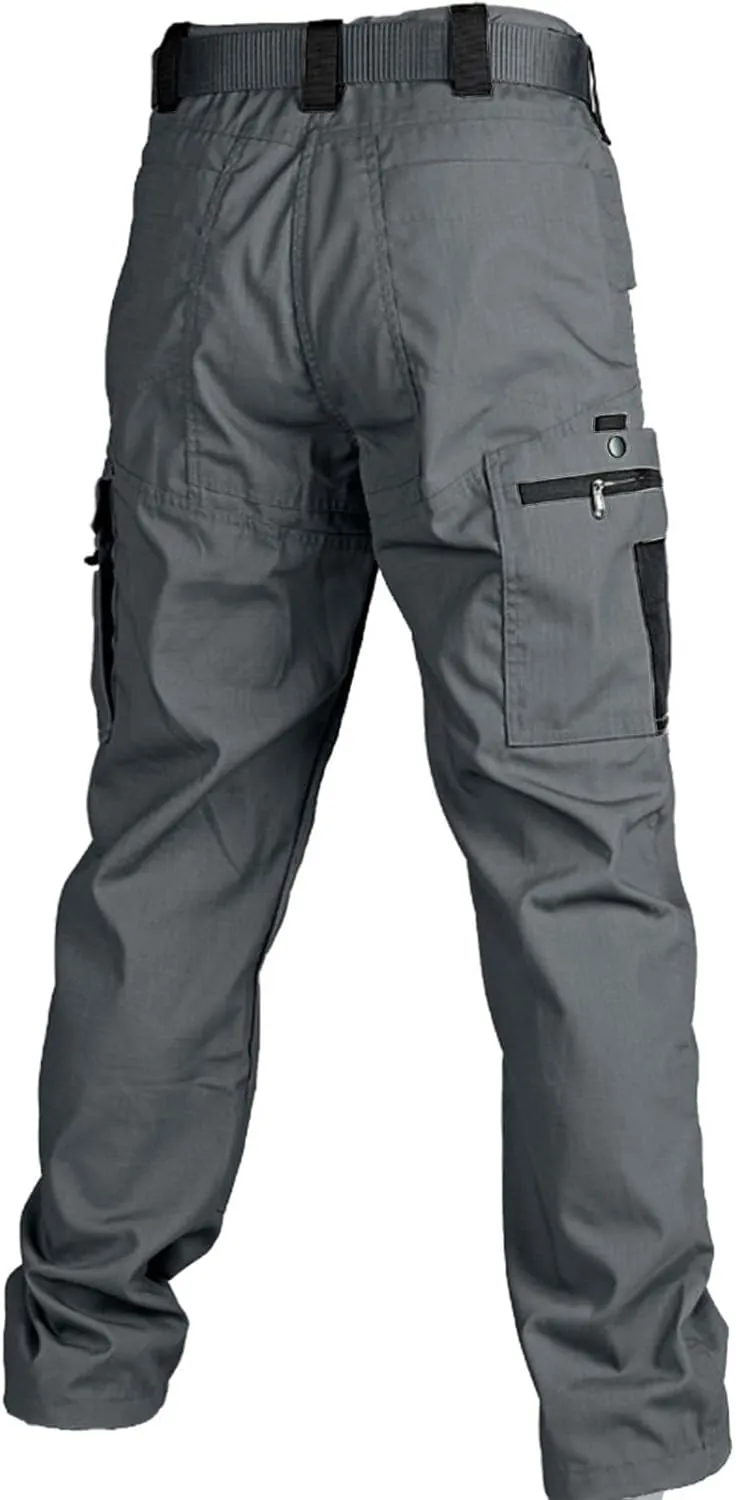 Mens Tactical Pants Ripstop Waterproof Lightweight Cargo Pants Military Carpenter Hunting Trousers with Pockets