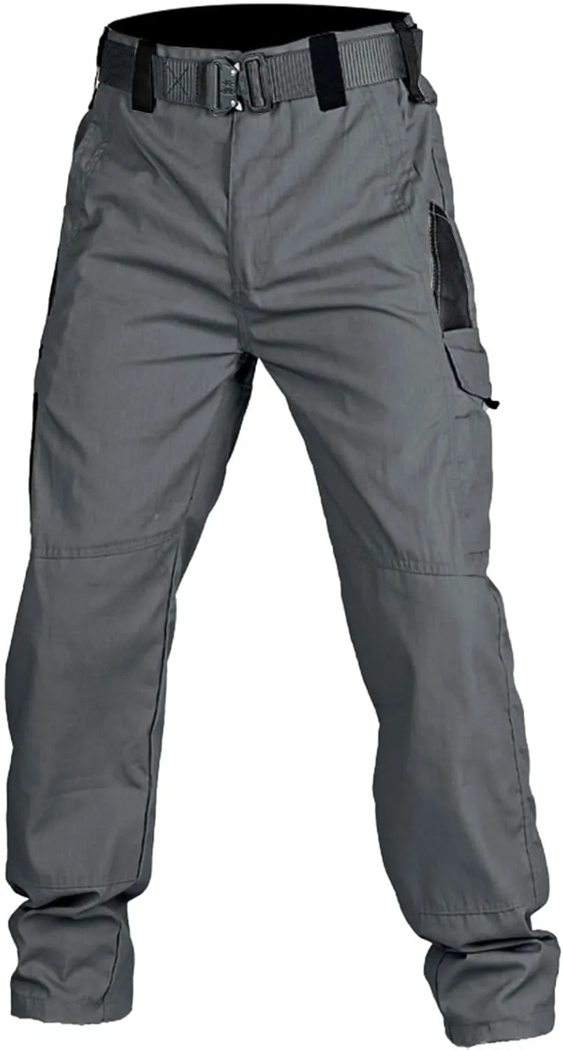 Mens Tactical Pants Ripstop Waterproof Lightweight Cargo Pants Military Carpenter Hunting Trousers with Pockets