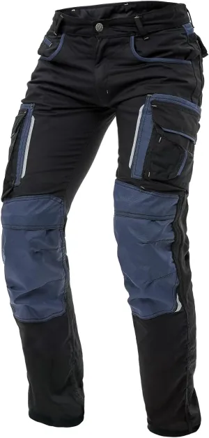 Mens Utility Work Heavy Duty Construction Workwear Pants Carpenter Knee Reinforcement Trousers Cordura Safety Pants