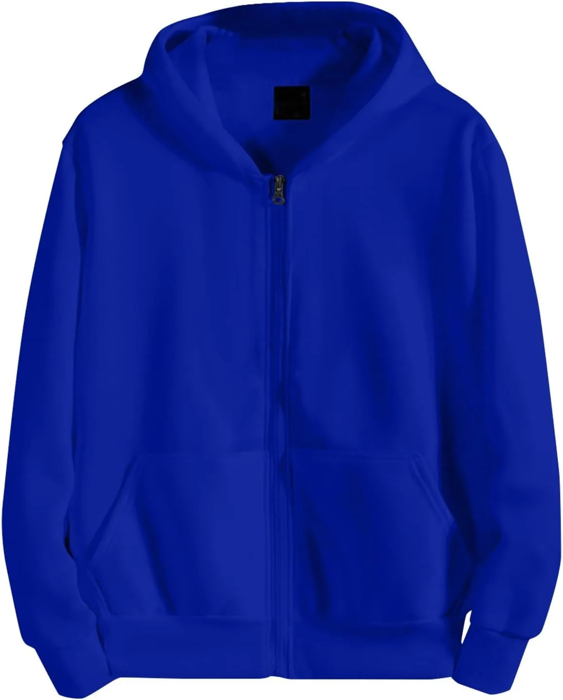 Mens Zip Up Hoodie Casual Drawstring Sweatshirts Pullover Jacket Hoodies
